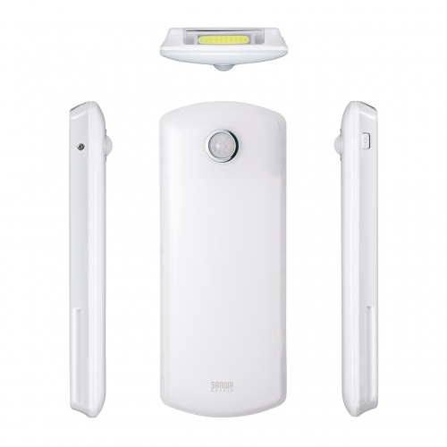 LEDセンサーライト(人感センサー・懐中電灯・停電時自動点灯・コンセント)