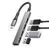 USB Type-C スリムハブ（USB2.0・Aコネクタ 4ポート・メッシュケーブル）