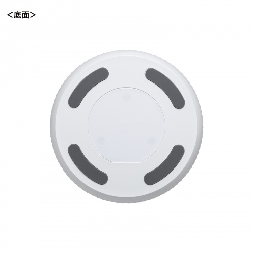 USB加湿器（卓上・超音波式・上から給水・大容量 400ml・静音・小型・USB給電式・水漏れ防止・LEDライト・タイマー・オフィス・デスク・ホワイト）