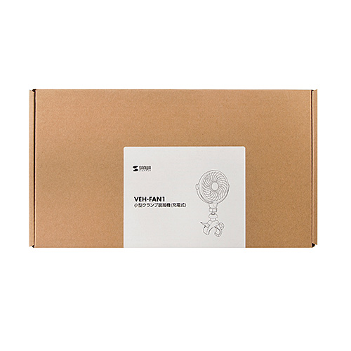 小型クランプ扇風機（充電式）