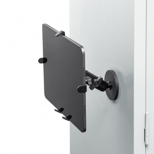 タブレットアーム（壁掛け・マグネット取付け・タブレットホルダー・2関節） VEH-TBMG1 サンワサプライ