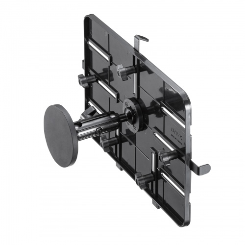 タブレットホルダー（マグネットホルダー・壁面取り付け・角度調整・360°回転ホルダー・ショートアーム・9.7～13インチ・タブレット）