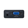 変換コンバーター（HDMI・VGA・ケーブル一体型・ブラック）VGA-CVHD6 サンワサプライ