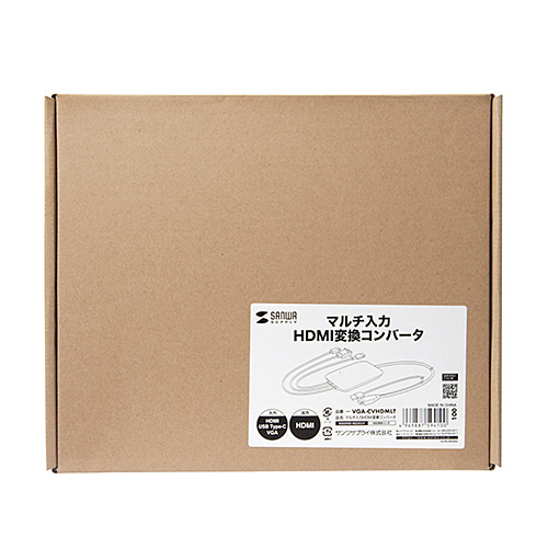 HDMI変換コンバータ（type-C・VGA・HDMI・4K対応・USB給電・ドライバ不要）