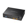 HDMIエクステンダー（4K対応・最大120m延長・送信機・2分配・PoC給電・LANケーブル1本・長距離映像伝送）