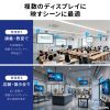 HDMIエクステンダー(4K/60Hz対応・最大120m延長・受信機・PoC給電・LANケーブル1本・IRリモコン伝送)