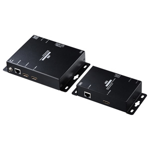 HDMI延長 (エクステンダー・LAN・4K・フルHD・おすすめ)VGA-EXHDPOE2 サンワサプライ