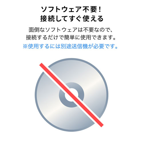 HDMI分配エクステンダー（受信機・PoE対応）