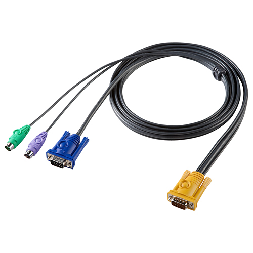 モニター延長器 VGA (エクステンダー・LAN・ケーブル・最大150m)VGA-EXKVMP サンワサプライ