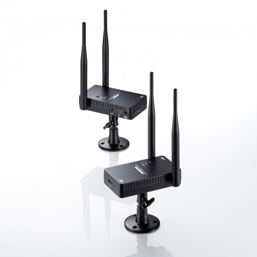 HDMI延長（エクステンダー・ワイヤレス・無線・フルHD・壁面取り付け・おすすめ）VGA-EXWHD11 サンワサプライ