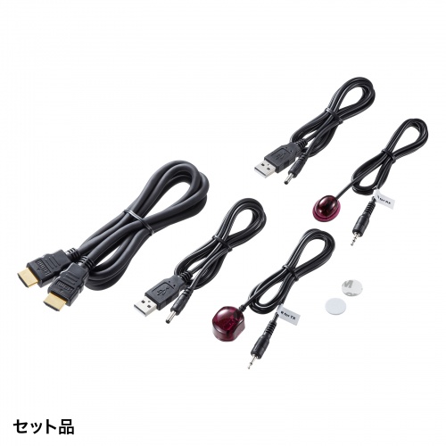 HDMI延長（エクステンダー・ワイヤレス・無線・フルHD・壁面取り付け・おすすめ）VGA-EXWHD11 サンワサプライ