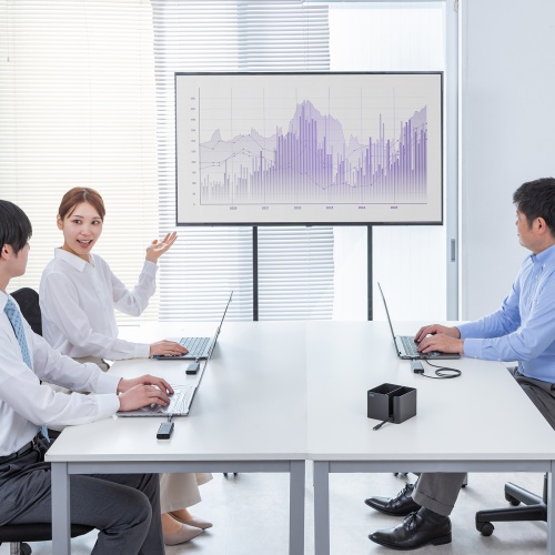 ワイヤレスHDMI 無線 送受信機セット（エクステンダー・4K・タイプC・送信機2台・収納ボックス付属・最大15m・HDMI延長器・コンパクトサイズ・設定不要・ドライバ不要）