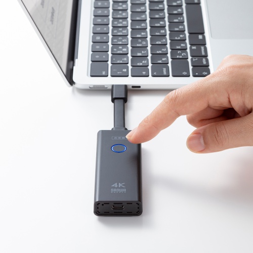 ワイヤレスHDMI 無線 送受信機セット（エクステンダー・4K・タイプC・送信機2台・収納ボックス付属・最大15m・HDMI延長器・コンパクトサイズ・設定不要・ドライバ不要）