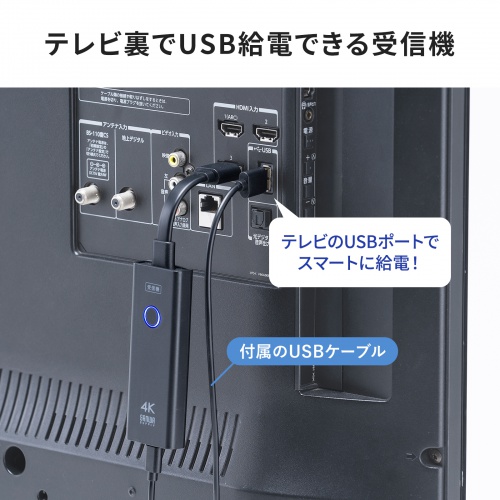 ワイヤレスHDMI 無線 送受信機セット（エクステンダー・4K・送信機2台・収納ボックス付属・最大15m・HDMI延長器・コンパクトサイズ・設定不要・ドライバ不要）