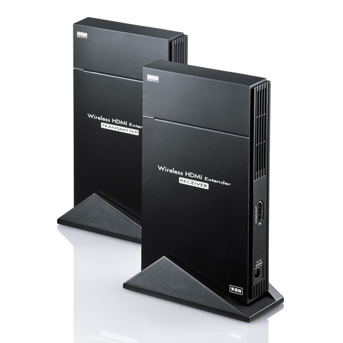 HDMIモニター延長器 (エクステンダー・ワイヤレス・フルHD・最大50m)VGA-EXWHD5 サンワサプライ