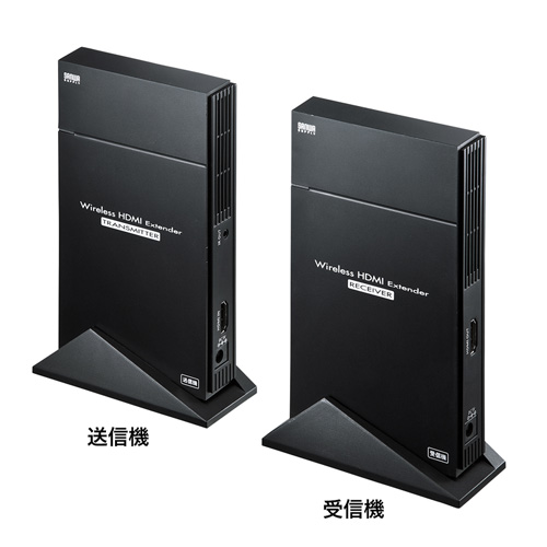 HDMIモニター延長器 (エクステンダー・ワイヤレス・フルHD・最大50m)VGA-EXWHD5 サンワサプライ