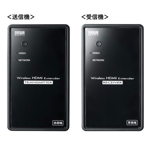 HDMI延長（エクステンダー・ワイヤレス・無線・フルHD・分配