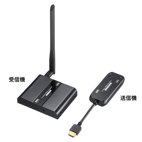 HDMIモニター延長器 (エクステンダー・ワイヤレス)VGA-EXWHD8