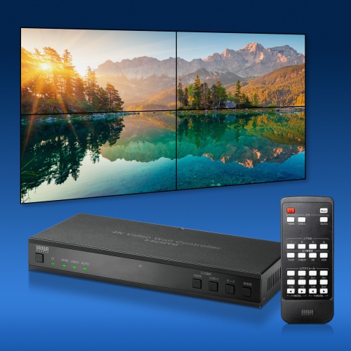 HDMI分配器 1入力4出力｜タイプC・4K対応・ビデオウォールに最適