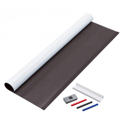 ホワイトボードシート（マグネットタイプ・方眼状ドット入り・幅180cm