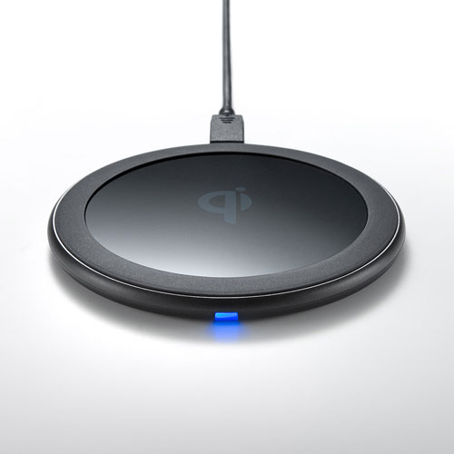 ワイヤレス充電器（置くだけ充電・Qi・iPhone・急速充電・薄型